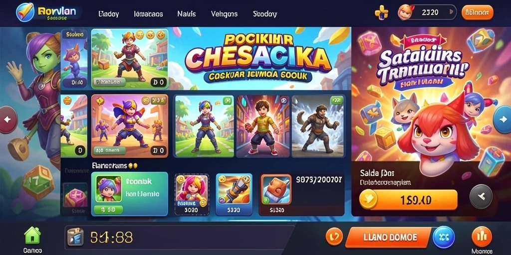 Screenshot menampilkan grafis permainan yang menakjubkan.