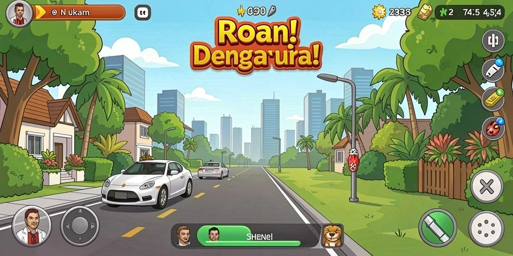 Tampilan antarmuka yang user-friendly.