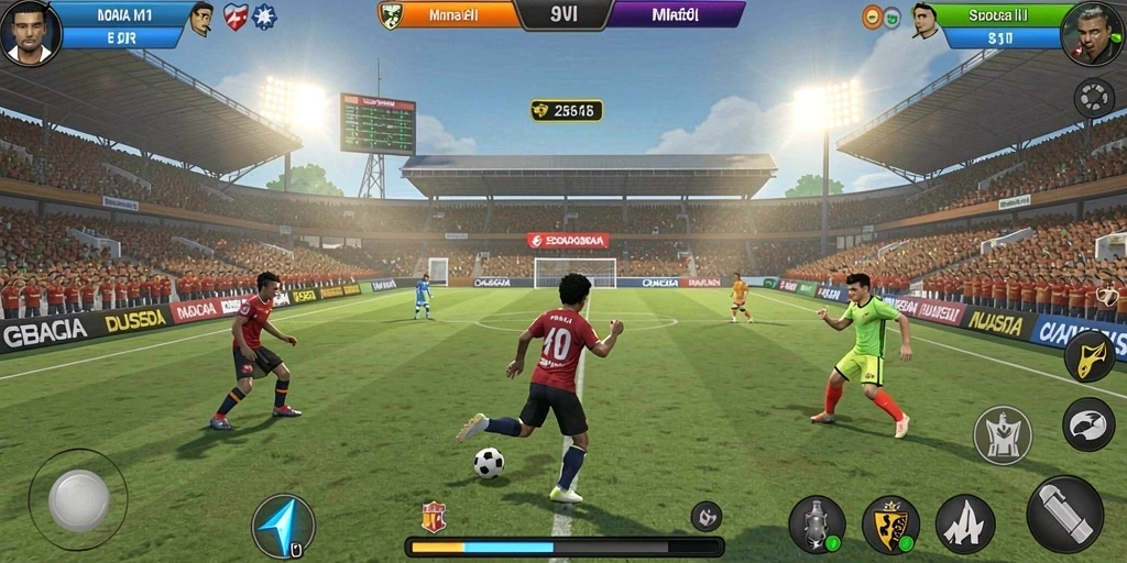 Tampilan layar utama BRUTAL77 yang menarik.