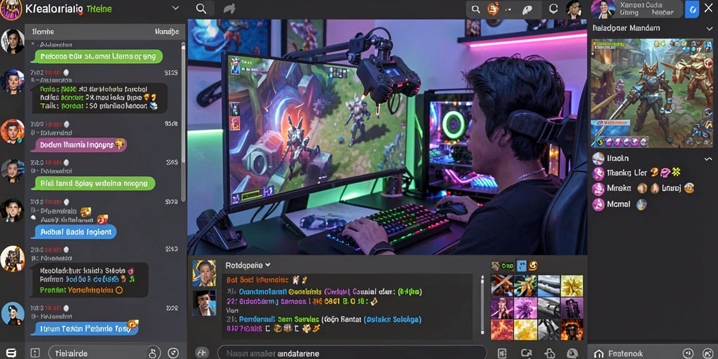 Screenshot menunjukkan karakter utama dalam aksi.