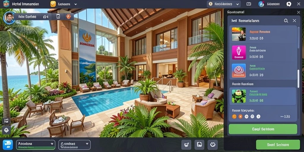 Tampilan antarmuka yang menarik dan user-friendly.