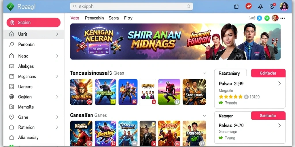 Tampilan grafik yang memukau dan detail yang tajam.