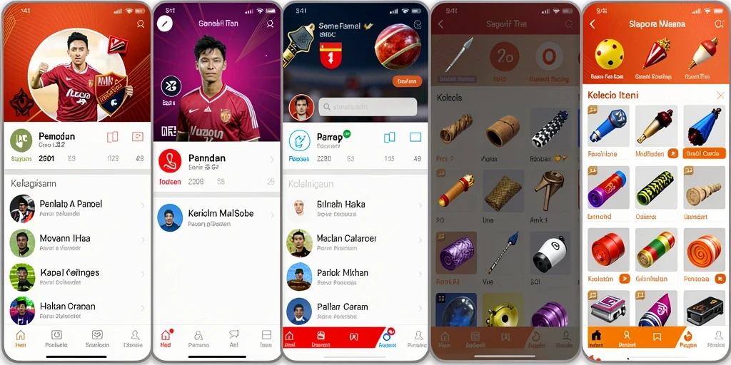 Tampilan antarmuka yang menarik dan sederhana.