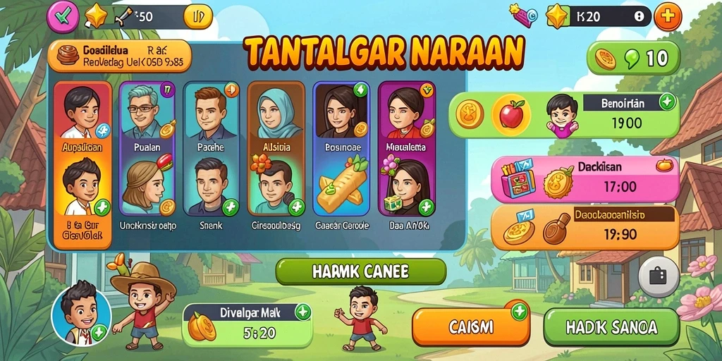 Tampilan antarmuka yang intuitif dan menarik.