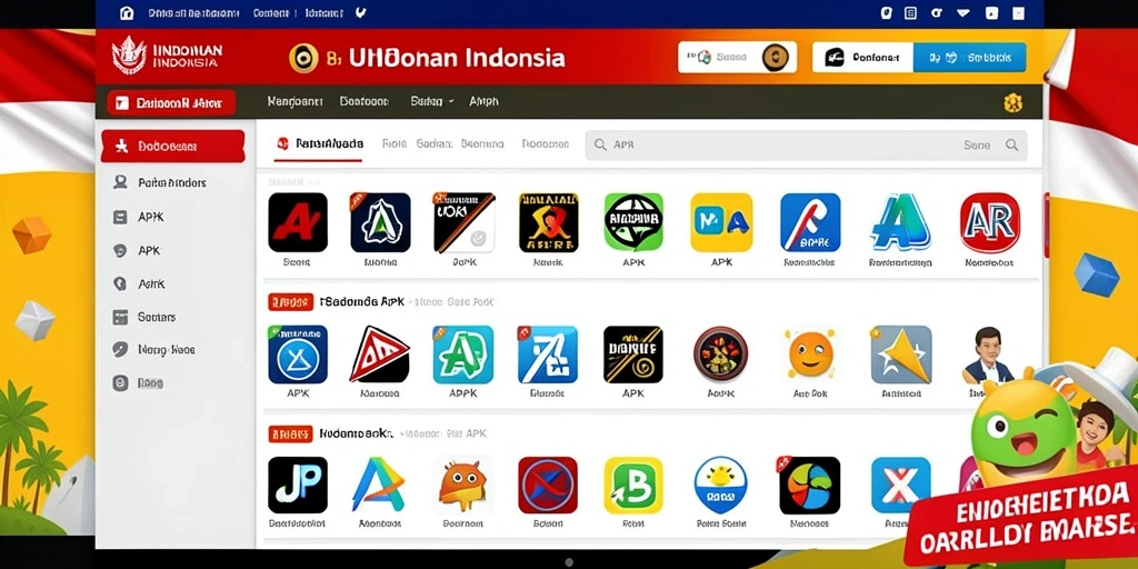 Tampilan awal yang menarik dan mudah dinavigasi.