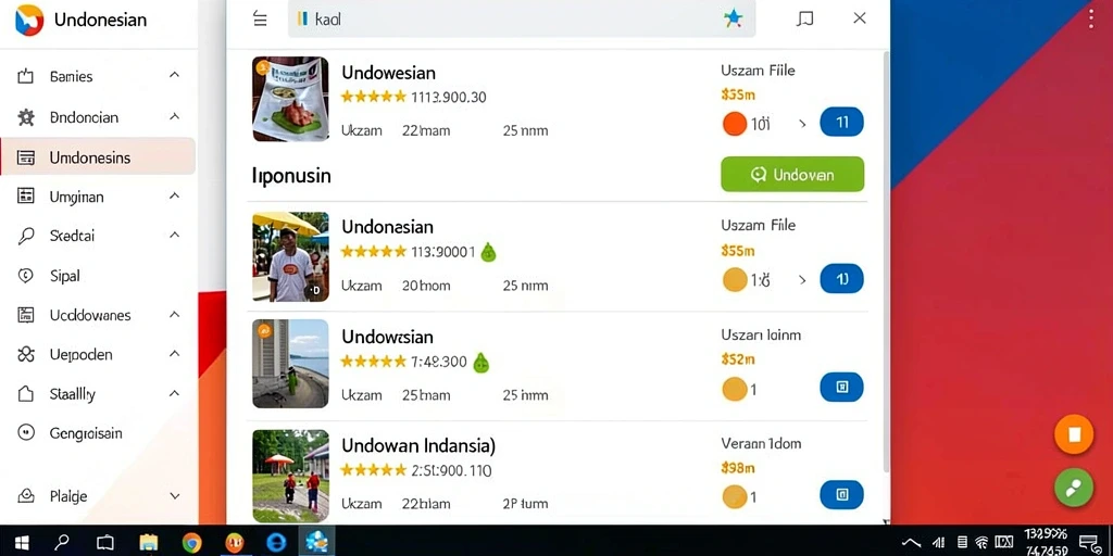 Tampilan antarmuka yang mudah digunakan dan menarik.