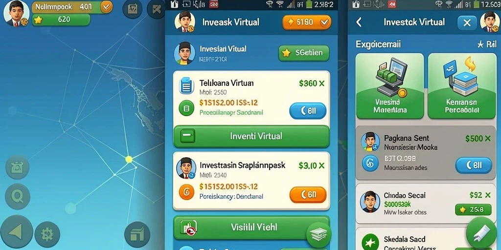 Tampilan antarmuka yang menarik dan user-friendly.