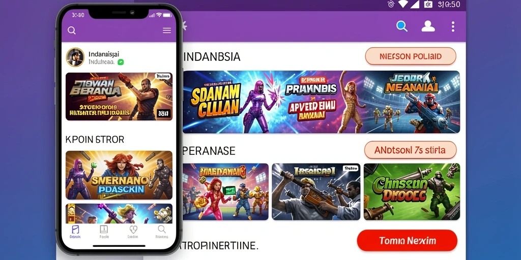 Tampilan antarmuka yang user-friendly.