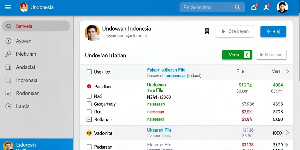 Tampilan antarmuka yang atraktif dan intuitif.