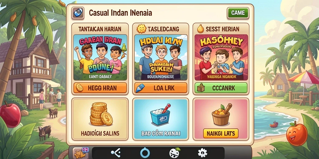 Tampilan antarmuka yang intuitif dan menarik.